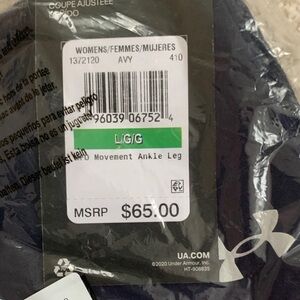 Under Armour Dark Blue Ankle Leggings